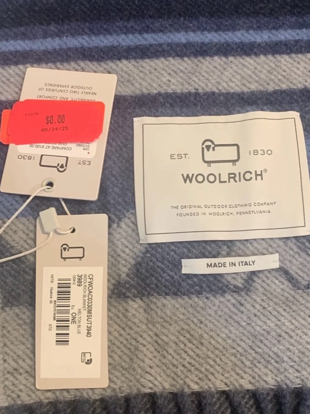 Woolrich Throw Blanket